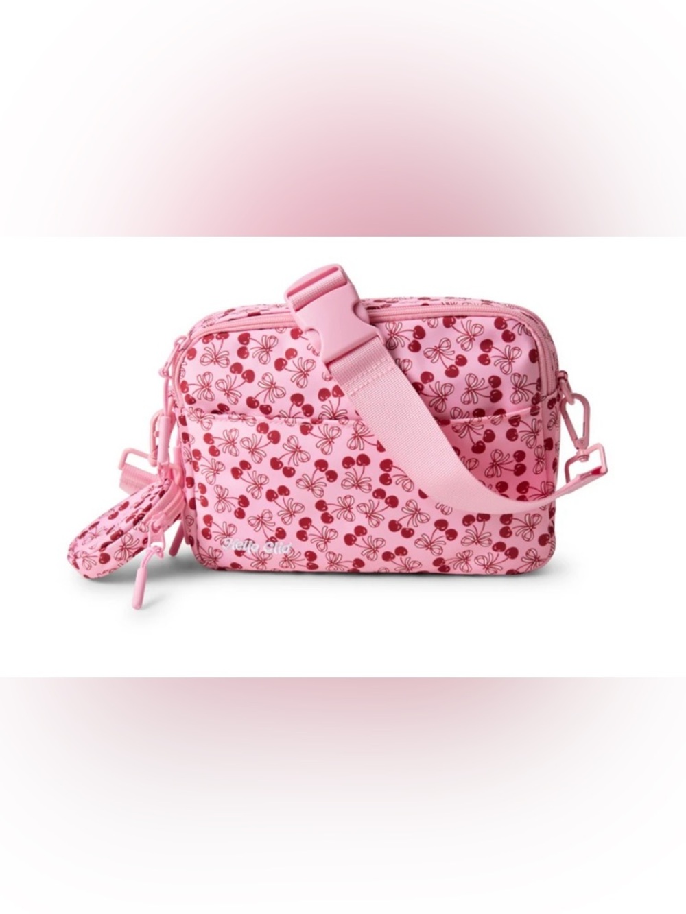 Hello Clio Double Scoop Kindle bag NWT
